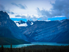 Incredible views of Peyto Lake; Banff Nat'l Park, Canada.
