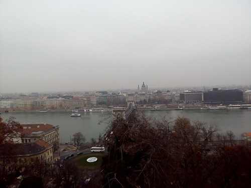 Vista do Castelo de Buda em Budapeste