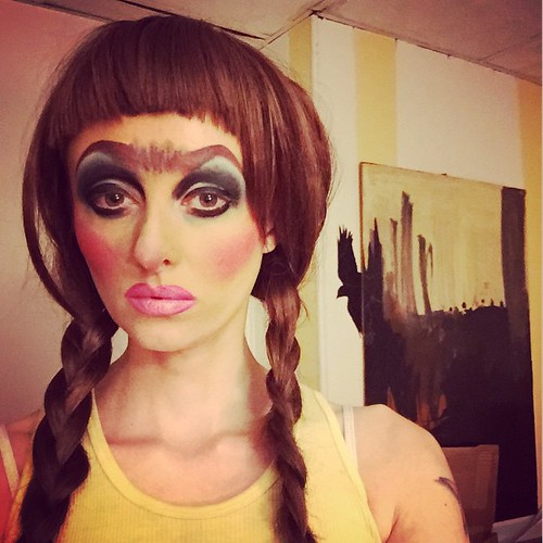 White Trash Birthday Party At P Town Makeup By H R H