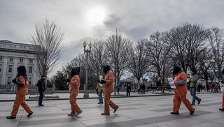Anti-Torture Protesters March to the White House