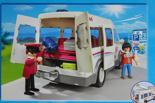 PLAYMOBIL Hotel Shuttle Bus 5267 Family Vacation for sale online