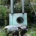 Inside The Barbara Hepworth Sculpture Garden, St Ives - Cornwall.