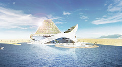 Аквапарк «Avaza aqua park» в Туркменистане от JDS Architects