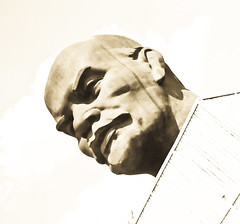 Lenin's head in Ulan Ude