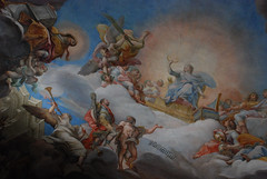 Marcantonio Colonna viene presentato alla Vergine - Sala della Colonna Bellica - Palazzo Colonna