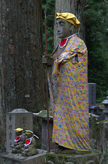 Colorful figure, Oku-no-in Koya-San