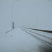 Snowy road in Geluveld