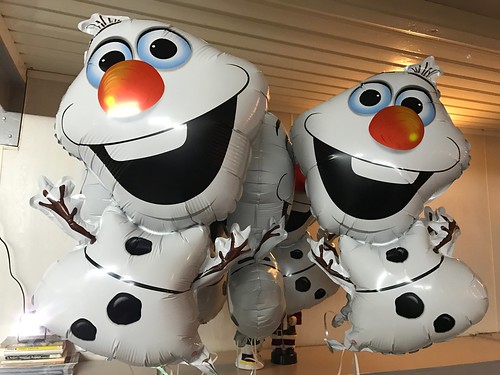 Heliumballonnen Olaf Frozen Witroka Gebouw Ridderkerk