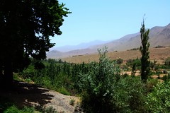 Mountain walk outside Abyaneh, Iran