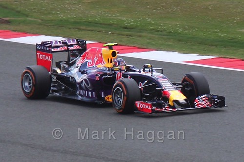 Daniil Kvyat in qualifying for the 2015 British Grand Prix at Silverstone