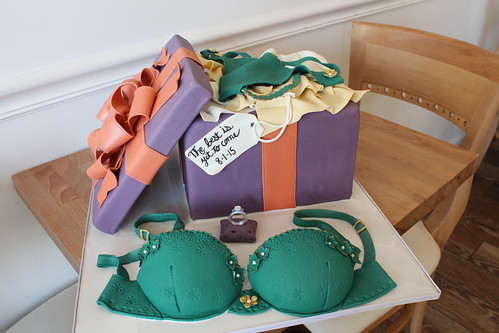Bachelorette Gift Box Cake