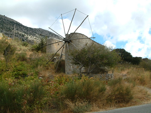 Windmill on the border of Lasithi