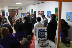 Inauguración de la exposición "Tierra Tricolor" de Julio Reyes • <a style="font-size:0.8em;" href="http://www.flickr.com/photos/137394602@N06/31888443283/" target="_blank">View on Flickr</a>