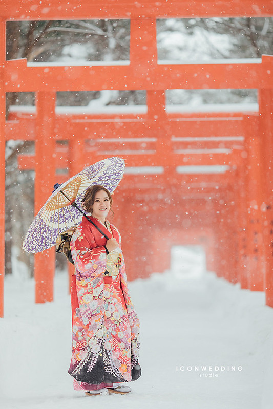 稻和神社,小樽運河,札幌電視塔,海外婚紗,北海道婚紗