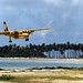 Landing on Malololailai, Fiji, 1986
