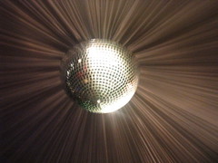Half a disco ball