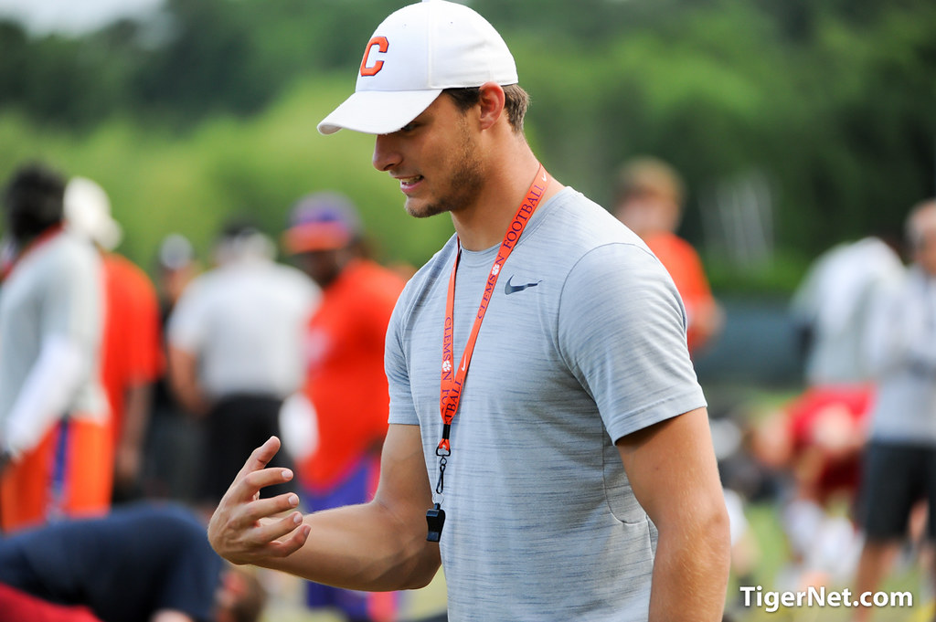 Clemson Recruiting Photo of Football and Cole Stoudt