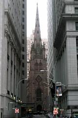 Trinity Church on NYC Wall Street