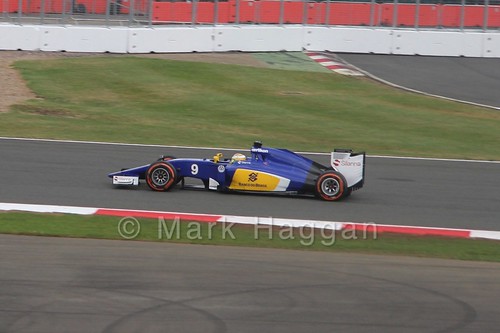 Marcus Ericsson in the 2015 British Grand Prix at Silverstone