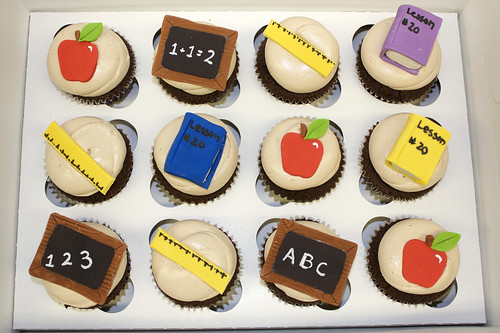 Back To School Cupcakes