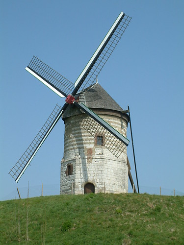 Windmill on a hilltop