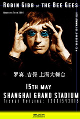Robin Gibb of the BeeGees Shanghai...more Live...
