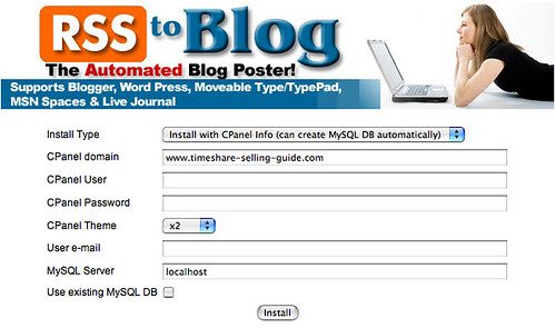 RSS to Blog The Automator Blog Post  (Full Version)