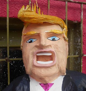 Donald Trump piñata by Dalton Avalos Ramirez.  Hey.  He called it!, From ImagesAttr