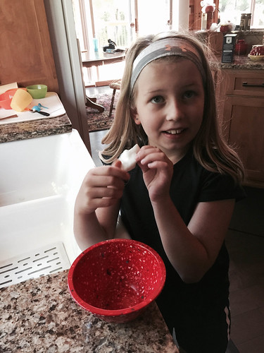 Nora has committed herself to a summer of studying slime.  Here is slime #2.  More of a putty really but it turned out better than slime #1. • <a style="font-size:0.8em;" href="http://www.flickr.com/photos/96277117@N00/19164278269/" target="_blank">View on Flickr</a>