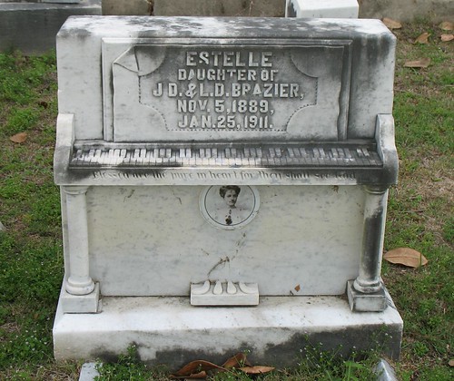 Piano Tombstone