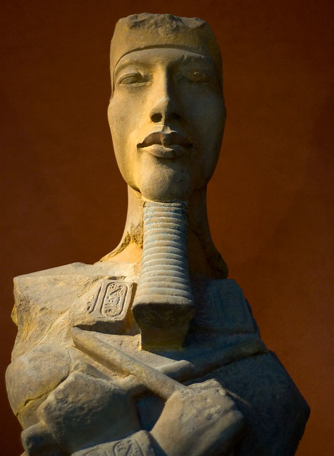 Statue of Pharaoh Akhenaten