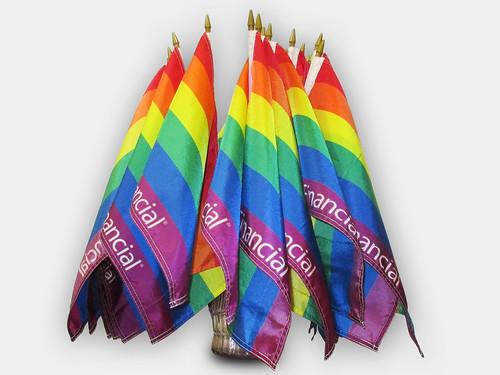 ATB Financial Pride Stick Flags