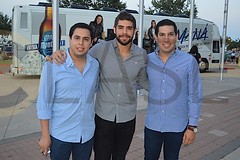 6.- Armando Galván, Mauricio Fosado y Luis Galván.