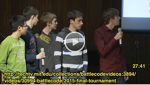 Team Puzzle at Battlecode 2015 at MIT by Wesley Fryer, on Flickr
