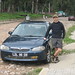 Soeren and the rented car