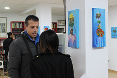 Inauguración de la exposición "Tierra Tricolor" de Julio Reyes • <a style="font-size:0.8em;" href="http://www.flickr.com/photos/137394602@N06/31858023034/" target="_blank">View on Flickr</a>