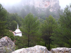 Ordination Stupa from rocks 2