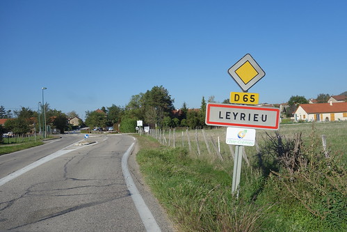 Mercredi 30 septembre, direction Leyrieu, dans le département Isère