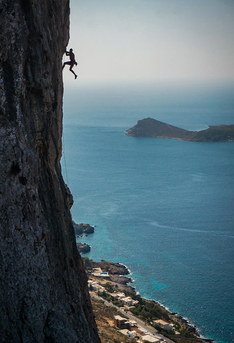 Climbing in Kalymnos, Greece