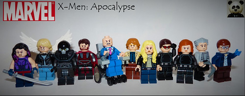 New Custom LEGO Minifigure Marvel X-Men Superhero Quicksilver Apocalypse Movie
