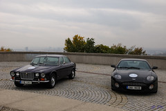 Jaguar XJ6 Series 1, 1972, Black Tulip and DB7 Vantage 4