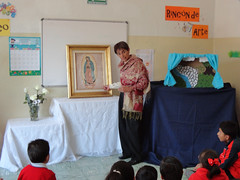 Un momento dedicado a la Virgen de Guadalupe