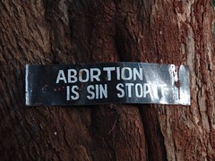 Abortion is sin stop