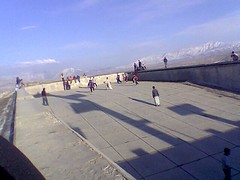 The Kabul olympic swimming pool
