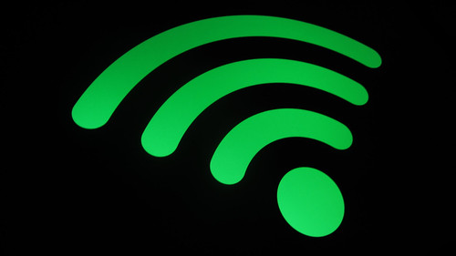 WiFi symbol by Christiaan Colen, on Flickr