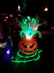 October 31, 2015 - Thornton halloween decorations. (LE Worley)