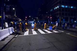 Witness Against Torture Marches Outside the Presidential Inauguration of Donald Trump