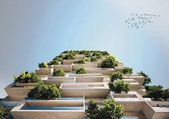 Проект небоскреба La Tour Des Cedres в Лозанне от Stefano Boeri Architetti