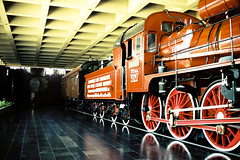 Lenin's train in Moscow
