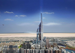 Проект комплекса башен The Bride для Басры от AMBS Architects
